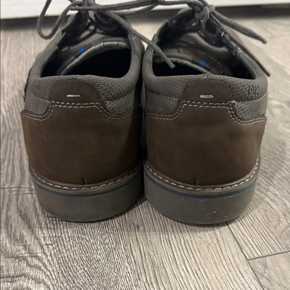 NUNN BUSH‎ Men's Gray Ashton Plain Toe Oxford Size 11